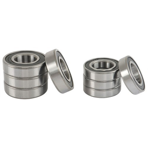 Solid Spare Fit For Yamaha Rhino 450 660 700 2011 New Front Rear Wheel Bearings Seals Kits
