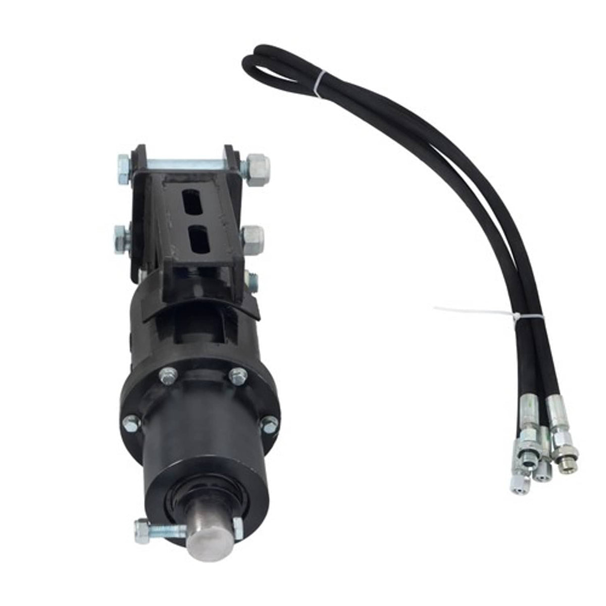 Solid Spare Robust Auger Motor with Hoses for 150mm 200mm 300mm Mini Digger Drill Bits