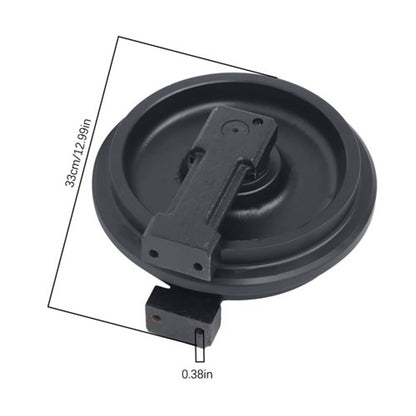 Solid Spare Front Idler Wheel For John Deere 27C ZTS 26G 9101811 9132562 9314257
