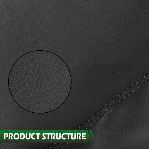 Solid Spare Fit For 2001-2006 Lexus LS430 Center Console Lid Armrest Cover Leather Black