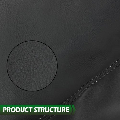 Solid Spare Fit For 2001-2006 Lexus LS430 Center Console Lid Armrest Cover Leather Black
