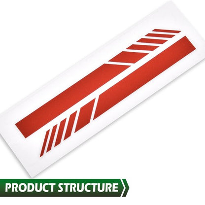 Solid Spare Fit For Car Accessories Rearview Mirror 5D Sticker Vinyl Stripe Decal L+R