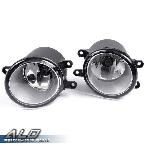Solid Spare FIT FOR 11-13 TOYOTA COROLLA CLEAR LENS BUMPER FOG LIGHT LAMP W/ BEZEL+SWITCH