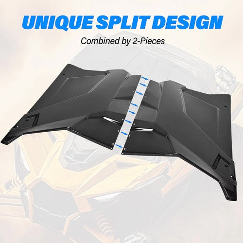 Solid Spare For Can-Am Maverick X3 X RS/Turbo 2017-2025 UTV Hard Roof Combination Roof 17-25
