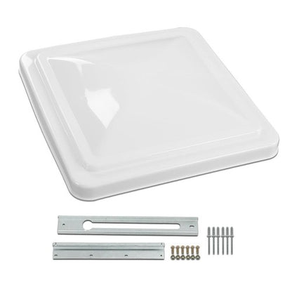 Solid Spare Fit For Ventline Elixir 14"x14" Roof Vent Cover Camper RV Trailer Ventline White