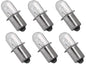 Solid Spare Replacement Bulb 18 Volt Xenon for Dewalt DW919 - 6 Pack