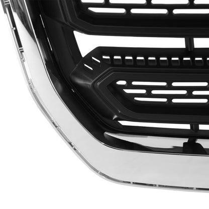 Front Grille Chrome Frame Black Mesh For GMC Terrain SL SLE 2016-2017 23379208