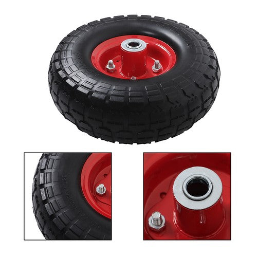 Solid Spare All Terrain Solid Never Flat Tires Wheel Kit Fit For Honda EU3000is Generator