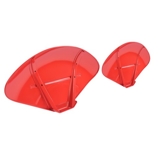 Solid Spare Red Steel 2 Fenders With Brackets Fits Massey Ferguson TO20 TO30 TO35 20C 30B