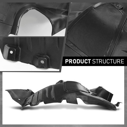 Solid Spare Front Left Side Fender Liner Fit For 2014-2017 Mercedes-Benz E350 E400 E550
