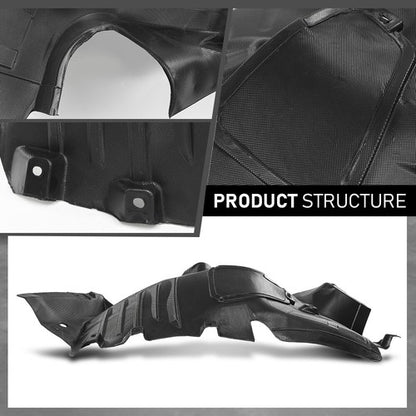 Solid Spare Front Left Side Fender Liner Fit For 2014-2017 Mercedes-Benz E350 E400 E550