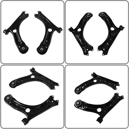 Solid Spare New 2pc Front Control Arm w/ Bushing For 12-19 Volkswagen Beetle 12-21 Passat