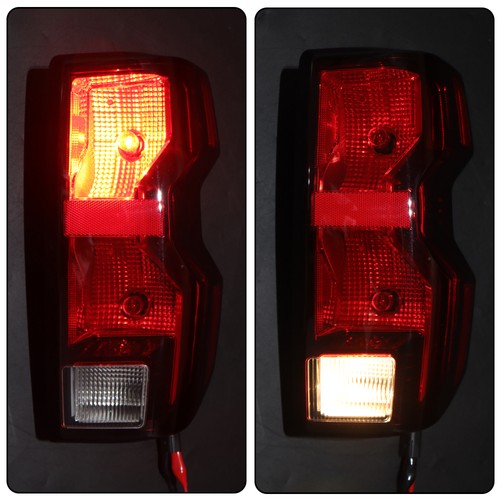 Solid Spare Black Tail Light Assembly Fit For Chevrolet Colorado 2023 2024 2025 RH Halogen