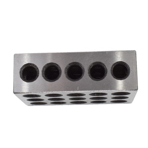Solid Spare 1 Matched Pair 1-2-3 Blocks 23 Holes .0002" Machinist 123 Jig Ultra Precision