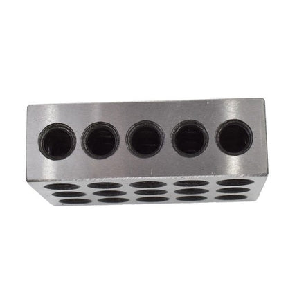 Solid Spare 1 Matched Pair 1-2-3 Blocks 23 Holes .0002" Machinist 123 Jig Ultra Precision