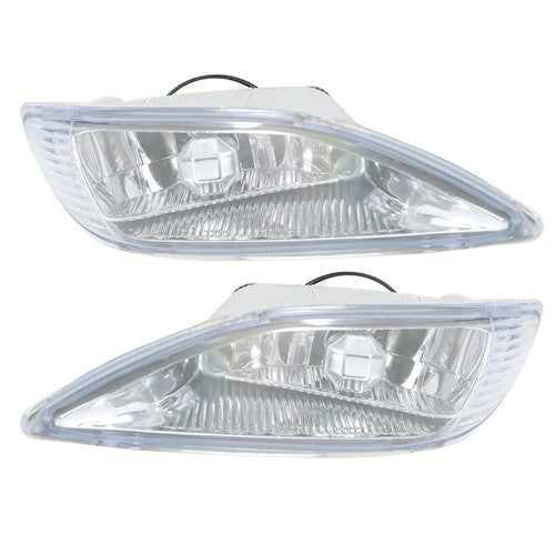 Solid Spare Pair LH+RH Front Fog Lights w/9006 Bulbs For Toyota Camry Corolla Solara 02-08