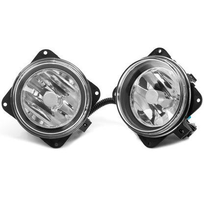 Solid Spare FOR 2000-2004 Ford F-150 Harley Davidson Fog Lights Lamps W/Bulbs Right & Left
