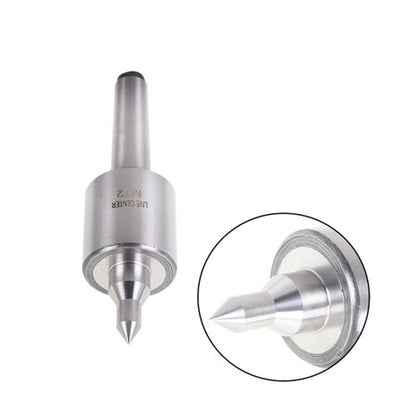 Solid Spare MT2 Live Center For CNC Long Spindle Lathe Tool Morse Taper Precision 0.000197''