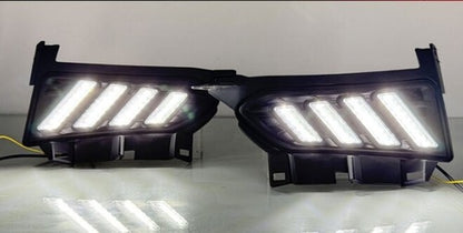 For Nissan Versa 2020 2021 22 LED Daytime Running Light Turn Signal DRL Fog Lamp