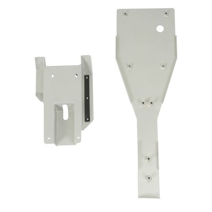 Solid Spare Full Chassis Glide & Swingarm Skid Plate For Yamaha Raptor 660 660R Rocker Guard