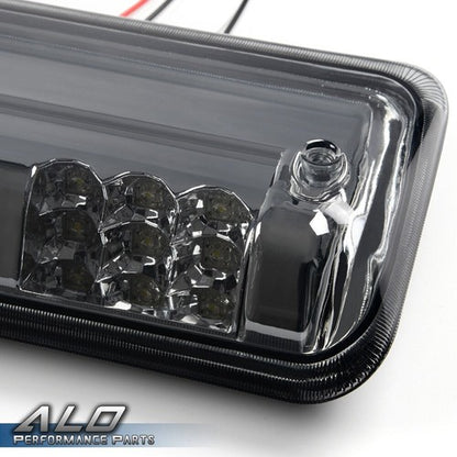 Solid Spare Fit For 04-08 Ford F-150 Smoke Full LED 3rd Third Brake Light Cargo Tail Lamp