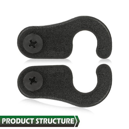 Solid Spare Fit For Jeep 2018-2022 JK JL JT Gladiator Wrangler Sun Visor Clips