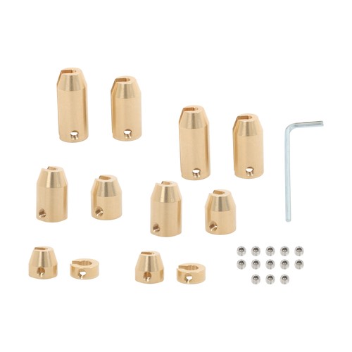 Solid Spare 12 Pack Motorcycle Reusable Brass Wheel Spoke Balance Weights Refill Universal
