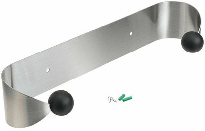 Solid Spare Paper Towel Holder Under Cabinet Wall Mount Roll Rack for Kitchen Bathroom