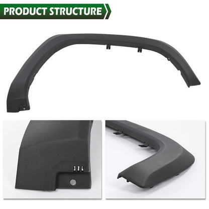 Solid Spare Fit For 16-23 Toyota Tacoma Right Passenger Front Fender Flare Molding Trim