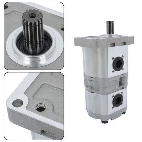 Solid Spare Hydraulic Pump 3A031-82200 For Kubota Tractor M5400 M5400DT Tractor 3A03182200