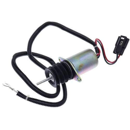 Solid Spare New Fuel Shutoff Solenoid AM124379 AM124377 for John Deere 655 755 855 856 955