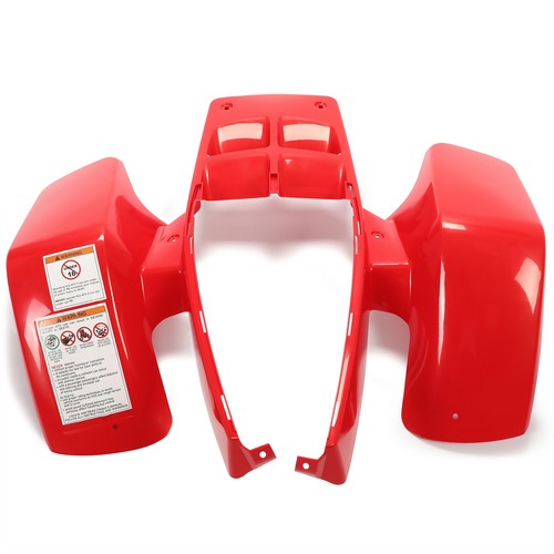 Solid Spare Front Fender Plastic Body Kit For Yamaha Banshee 350 YFZ350 RED 1987-2006