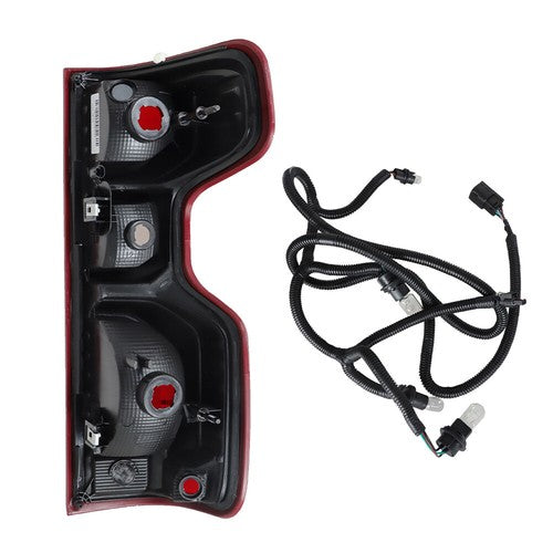 Solid Spare Headlights+Red Brake Tail Lights For 2019-2021 Chevy Silverado 1500 Halogen 4PCS