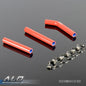 Solid Spare Fit For 07-2010 KTM SX 125SX 144SX 150SX 125 144 Red Silicone Radiator Hose Kit