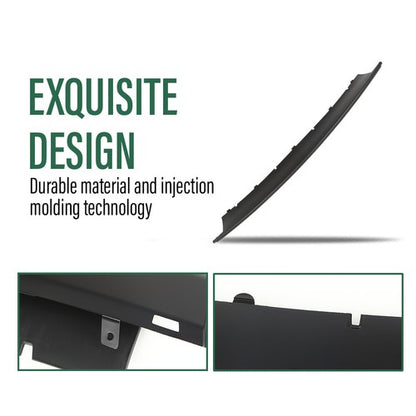 Solid Spare Fit For 02-09 Range Rover L322 Front Bumper Center Air Deflector Spoiler