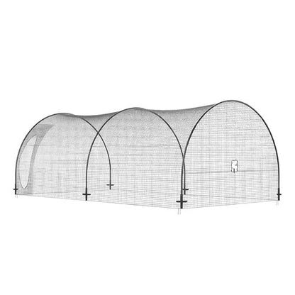 Solid Spare 30 x 13 x 9 FT Baseball Batting Cage Net Softball Hitting Cage Netting For Pitch