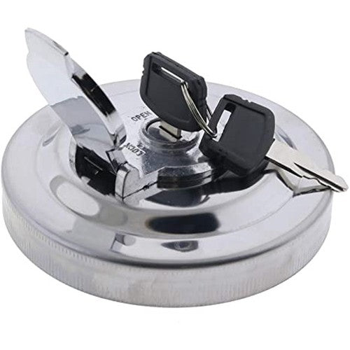 Solid Spare Lockable Fuel Tank Cap 4361638 for Hitachi Excavator W/ 2 Keys EX120-5 EX100-3