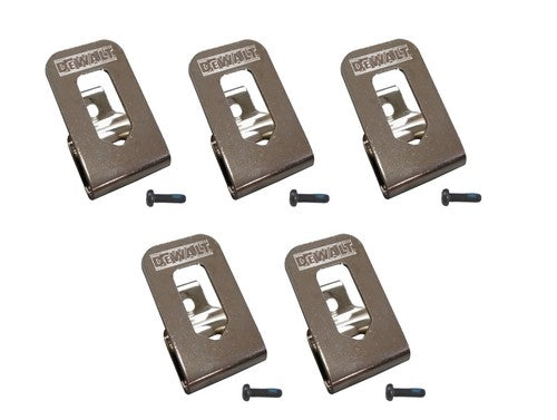 Solid Spare 5 Belt Hook Clip For Dewalt DCF895B DCF895C2 DCD790B DCD790D2 DCD771C2 N268241