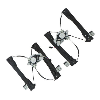 Solid Spare For Chevy Cruze 2012-15 90924658 751-739 Front LH&RH Window Regulator w/ Motor
