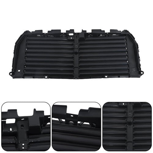 Solid Spare For 15-17 Ford F150 FL3Z8475A Upper Radiator Grille Air Shutter Assembly W/Motor
