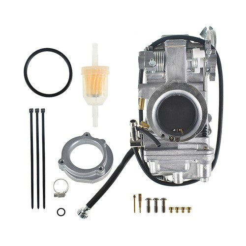 Solid Spare New HSR42mm For Carburetor HSR42 TM42-6 Evo Twin Cam Carb USA