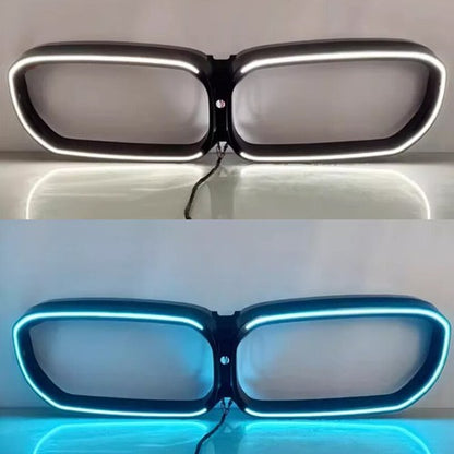 Front Bumper Grille LED Lights Trim Cover For BMW G20 320i 330i M340i 2023-2025