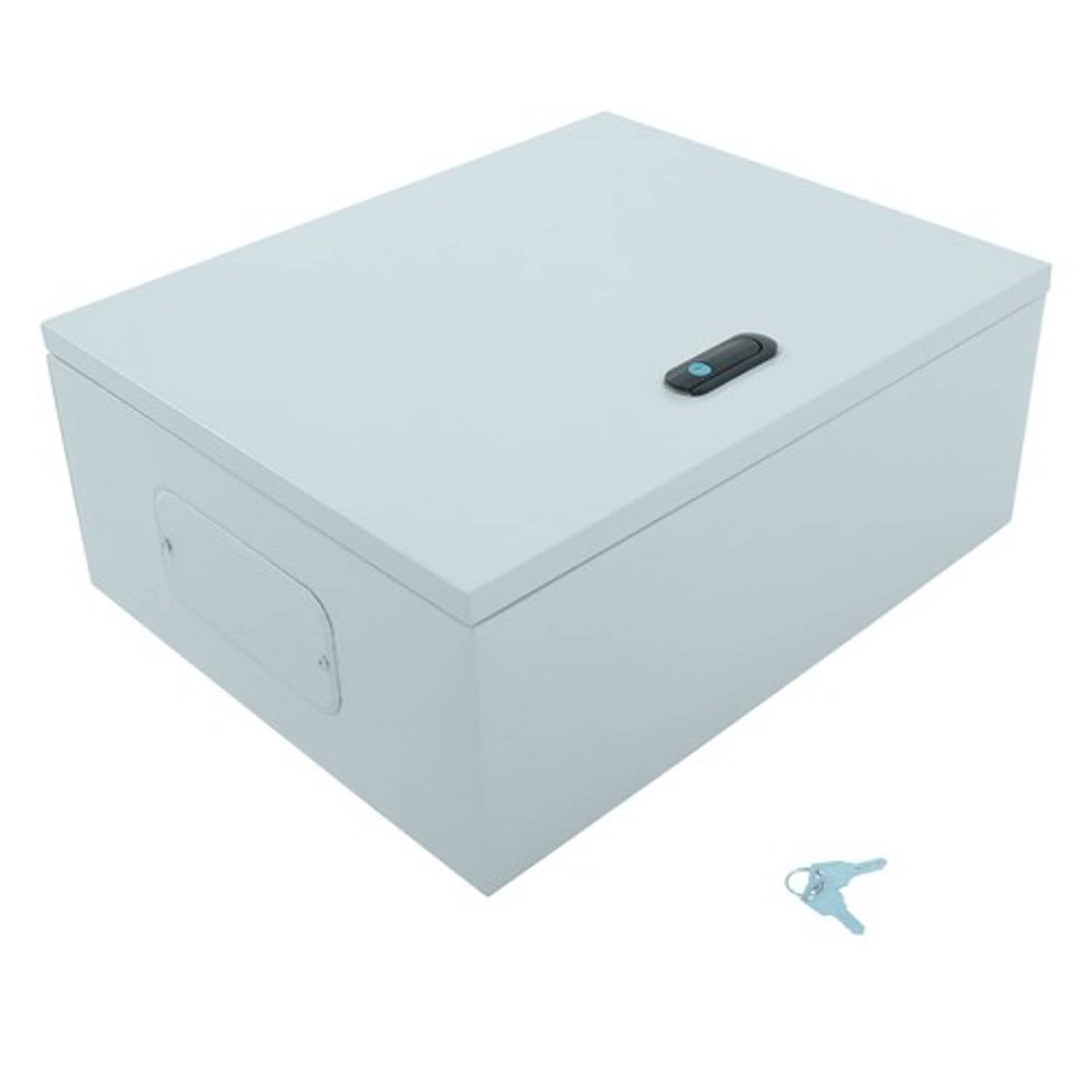 Solid Spare Outdoor Electrical Box, Steel Junction Box 20 x 16 x 8'', NEMA 4X Waterproof