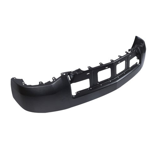 Solid Spare Split Front Bumper For Chevy Silverado 1500 2014-2015 Steel W/o Fog Light Holes