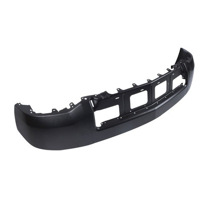 Solid Spare Split Front Bumper For Chevy Silverado 1500 2014-2015 Steel W/o Fog Light Holes