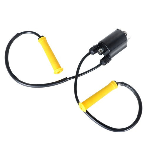 Solid Spare 2X Ignition Coil W Wire Cap For HONDA VTX1300 R/T/S/C 2004-09 VT1300 2010-20 NEW