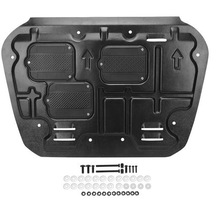 Solid Spare For Honda Civic 2016-2021 Front Skid Plate Under Car Engine Splash Shield Guard