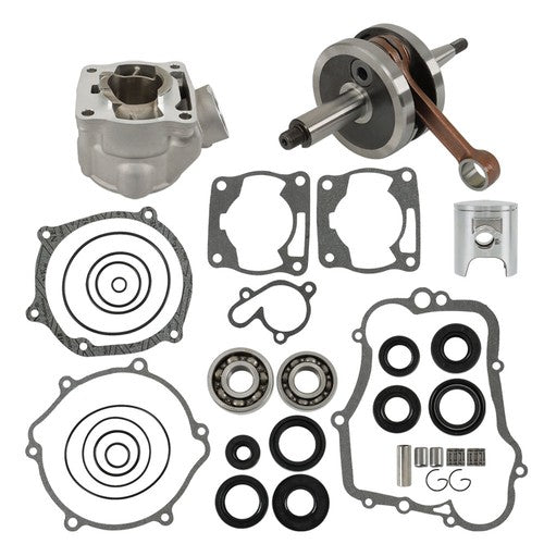 Solid Spare Complete Engine Rebuild Kit Cylinder Piston Crankshaft For Yamaha YZ85 2002-2014