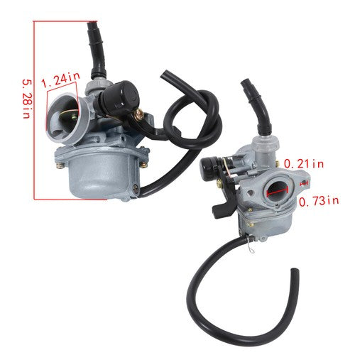 Solid Spare For 50cc 70cc 90cc 110cc 125cc Carburetor Air Filter Throttle Handle Grips Cable