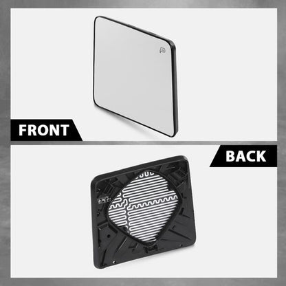 Solid Spare Fit For 08-16 Ford F250 350 450 Super Duty Upper Heated Tow Mirror Glass LH RH